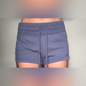 Victoria's Secret Sport Womens X Small Blue Elastic Waist Drawstring Shorts